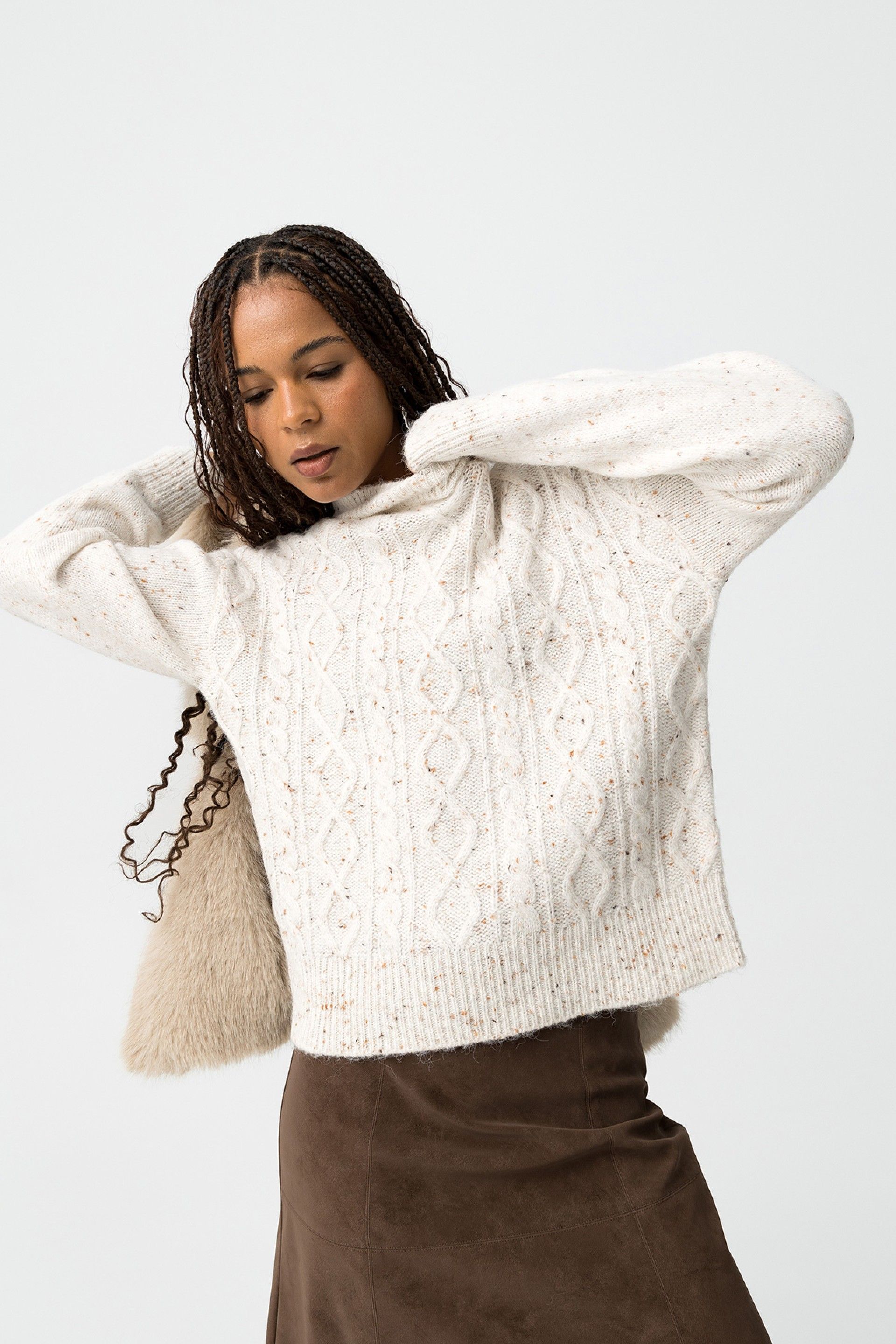 HAGALL SWEATER - BIRCH