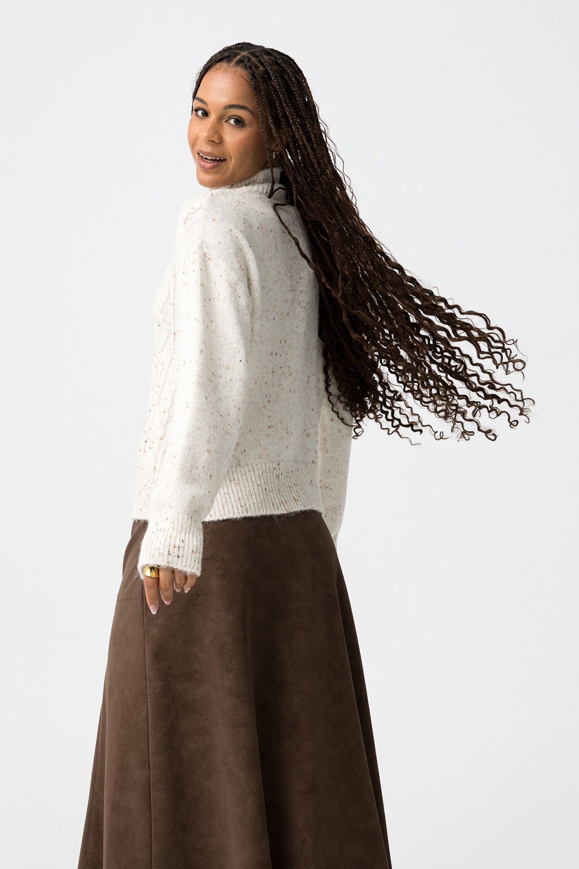 HAGALL SWEATER - BIRCH