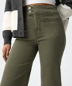 OLIVIA JEANS - OLIVE GREEN