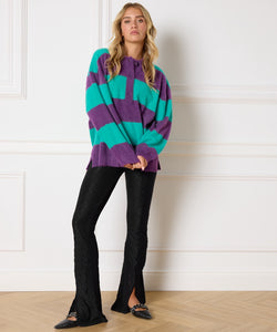 REFINED DEPARTMENT | LINDSEY PULLOVER - PURPLE