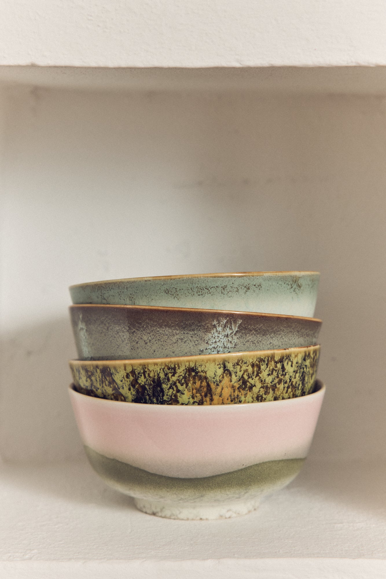 HKliving | 70S CERAMICS: RAMEN BOWL - VERGE (2pcs)