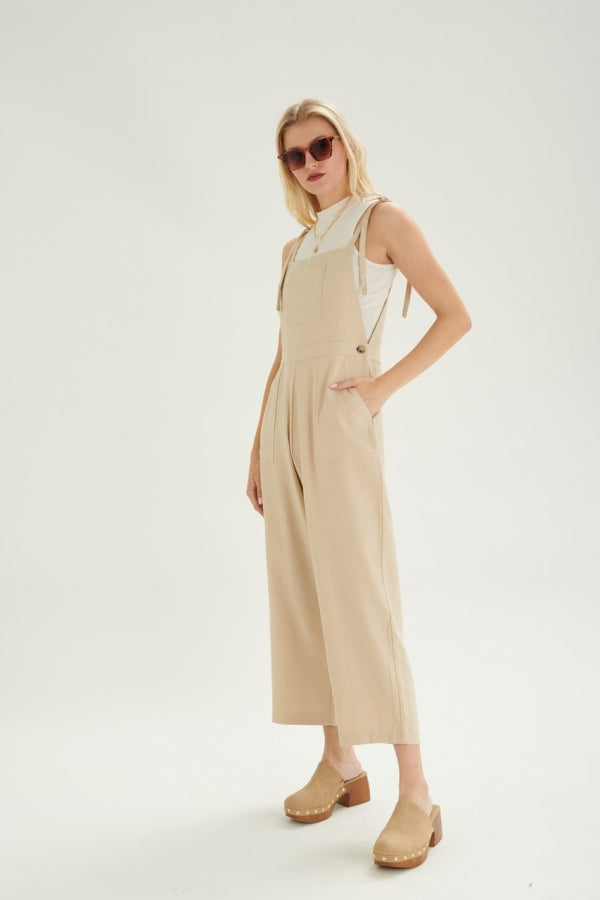 JULIE JUMPSUIT - BEIGE