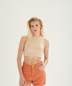 ANNEROOS SHORTS - APRICOT