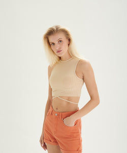 ANNEROOS SHORTS - APRICOT