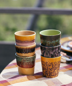 HKliving | 70S CERAMICS: COFFEE MUG - TIDAL