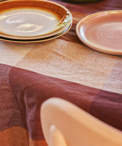 HKliving | 70S CERAMICS: DINNER PLATE - SUPERNOVA