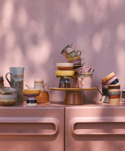 HKliving | 70S CERAMICS: COFFEE MUG - SUNSET