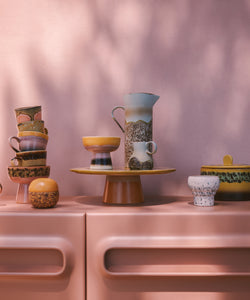 HKliving | 70S CERAMICS: TAPAS BOWL ON BASE S - SUNSHADE