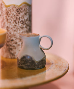 HKliving | 70S CERAMICS: MILK JUG - SHELL