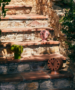 HKliving | RETRO CERAMIC CLOCK - PEACH