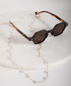 SUNGLASSES CORD - PEARL