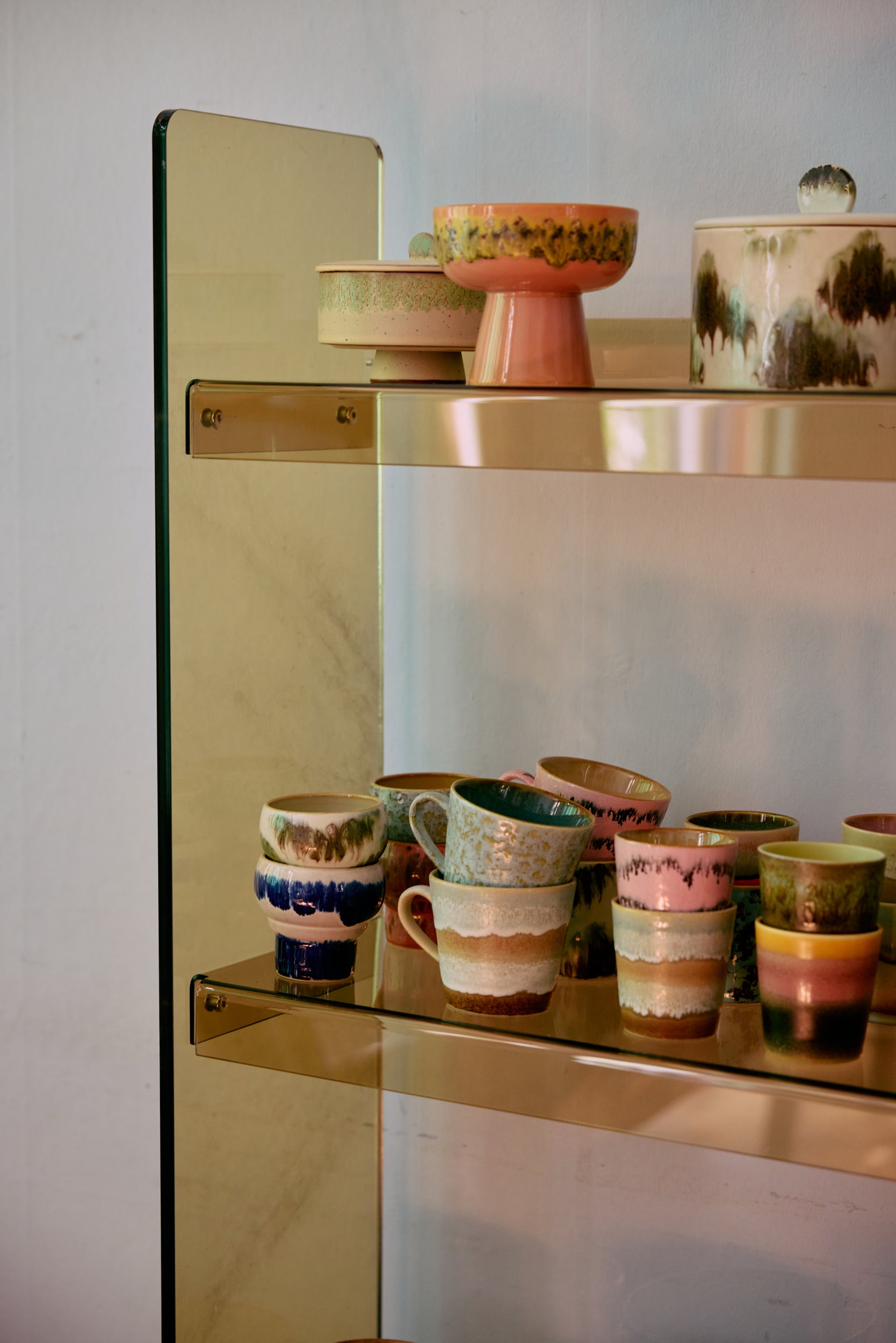 HKliving | 70S CERAMICS: COFFEE MUG - BUBBLE
