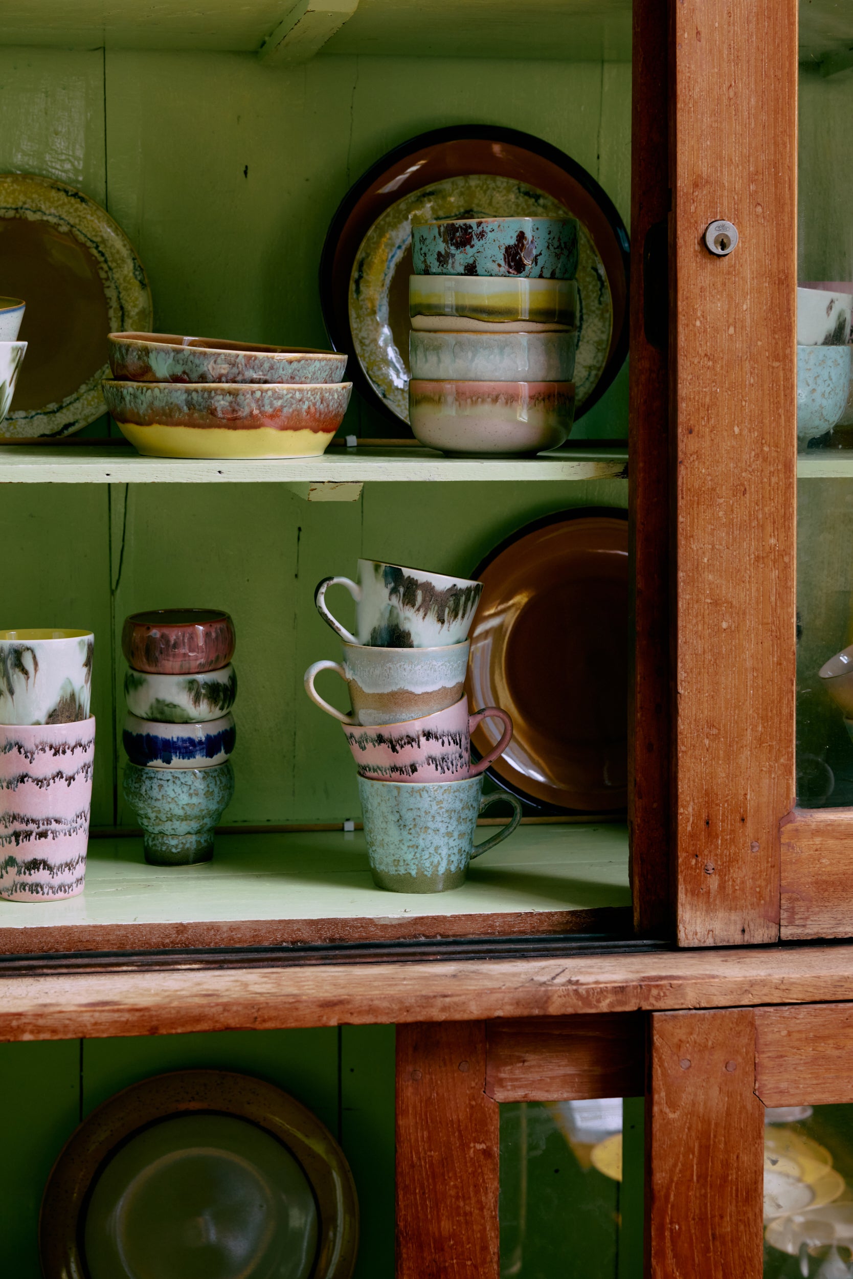 HKliving | 70S CERAMICS: CAPPUCCINO MUG - SKYLINE