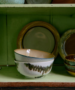 HKliving | 70S CERAMICS: RAMEN BOWL - MINIMALIST: THICKET