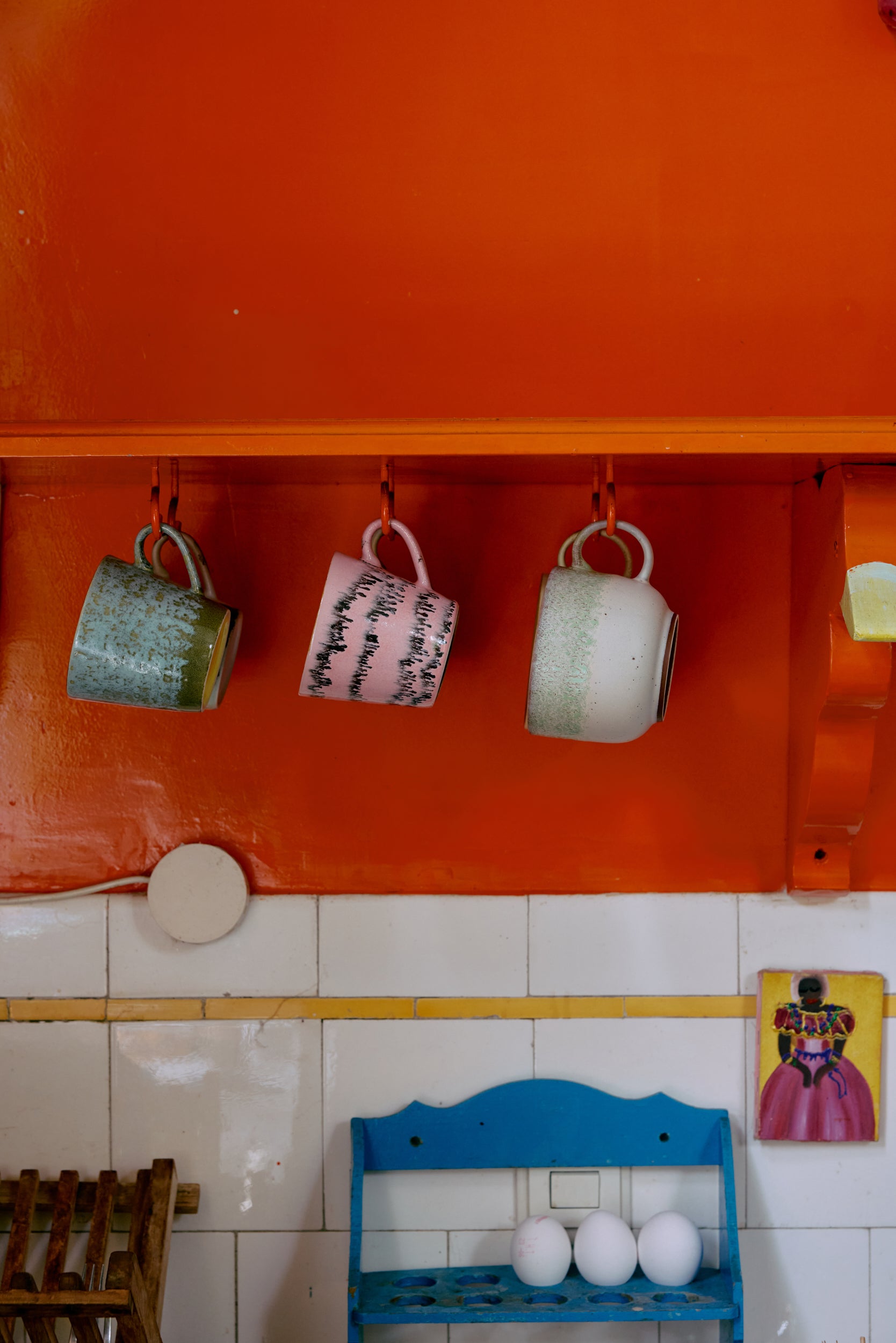 HKliving | 70S CERAMICS: CAPPUCCINO MUG - BUBBLE