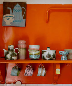 HKliving | 70S CERAMICS: CAPPUCCINO MUG - SKYLINE