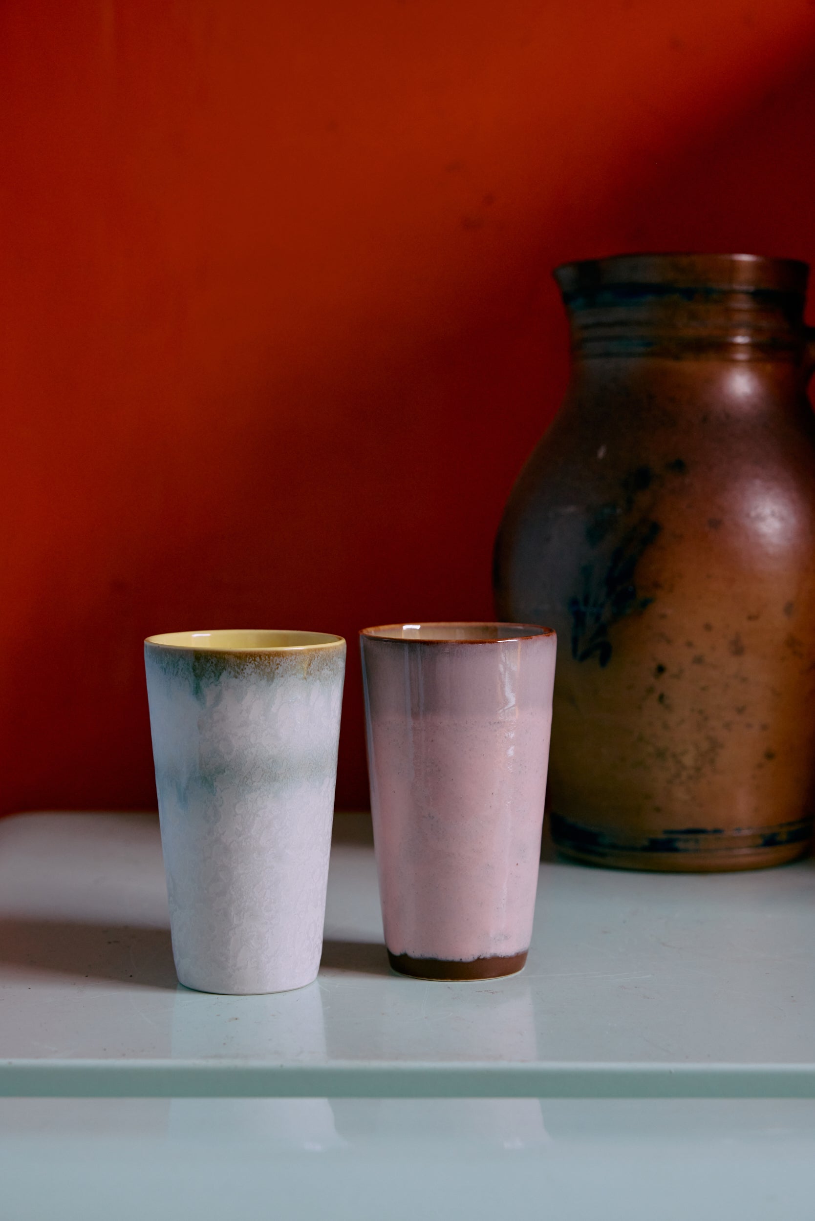 HKliving | 70S CERAMICS: LATTE MUG - VEIL