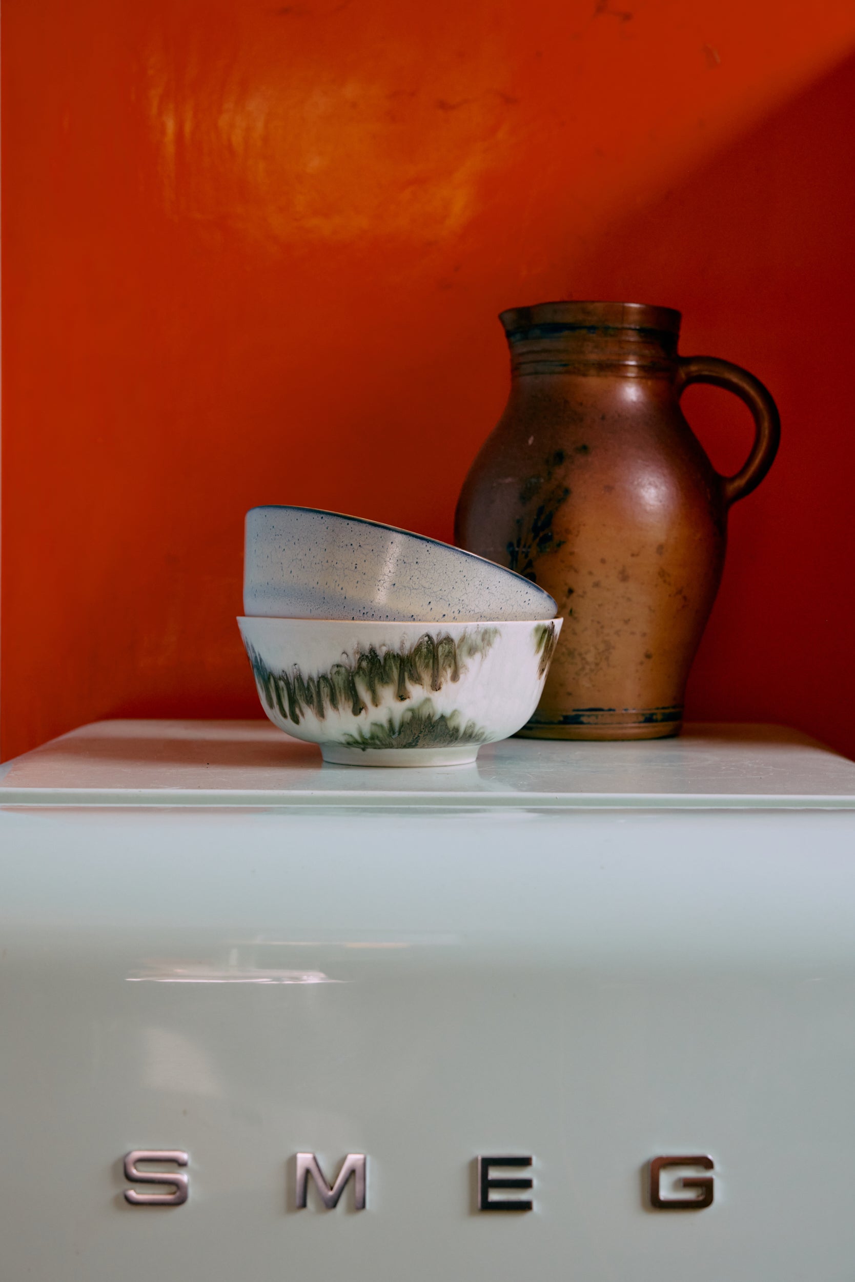 HKliving | 70S CERAMICS: RAMEN BOWL - MINIMALIST: THICKET