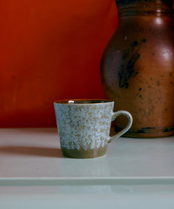 HKliving | 70S CERAMICS: CAPPUCCINO MUG - VERDIGRIS