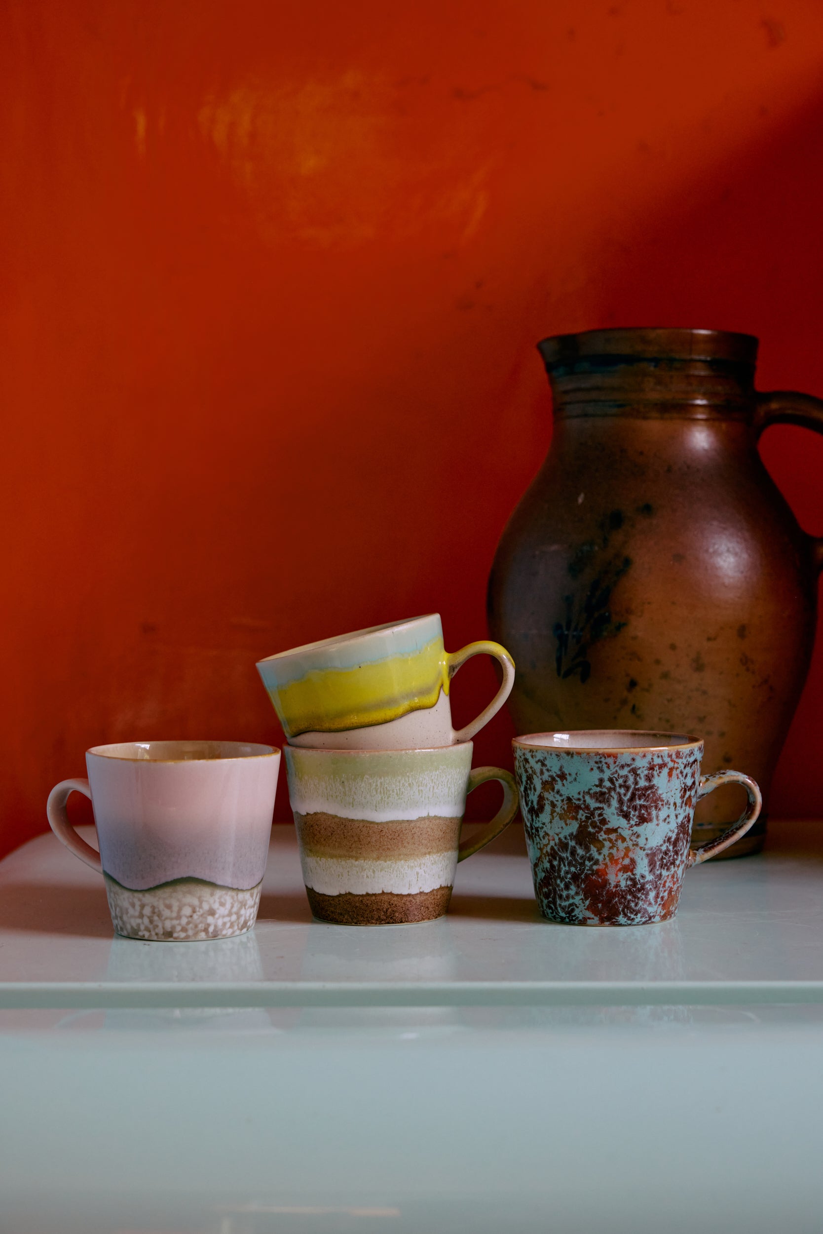 HKliving | 70S CERAMICS: AMERICANO MUG - UMBER