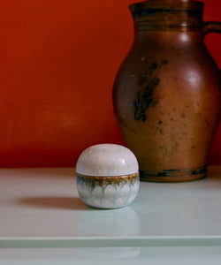 HKliving | 70S CERAMICS: SUGAR POT - PETAL