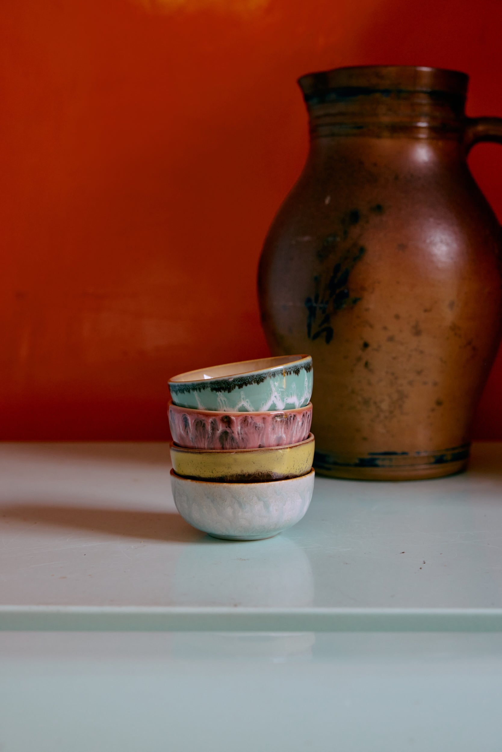 HKliving | 70S CERAMICS: XS BOWL - MODERNIST: PETAL