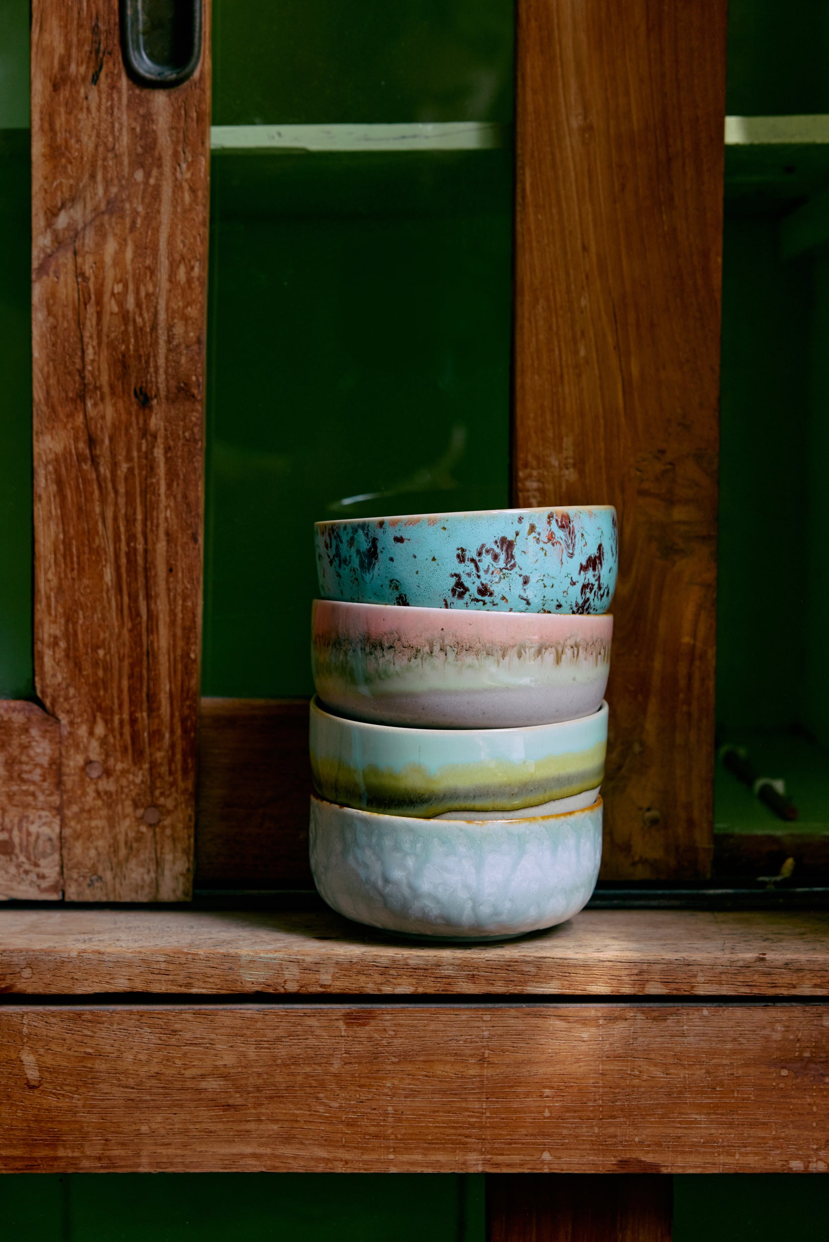 HKliving | 70S CERAMICS: DESSERT BOWL - PETAL