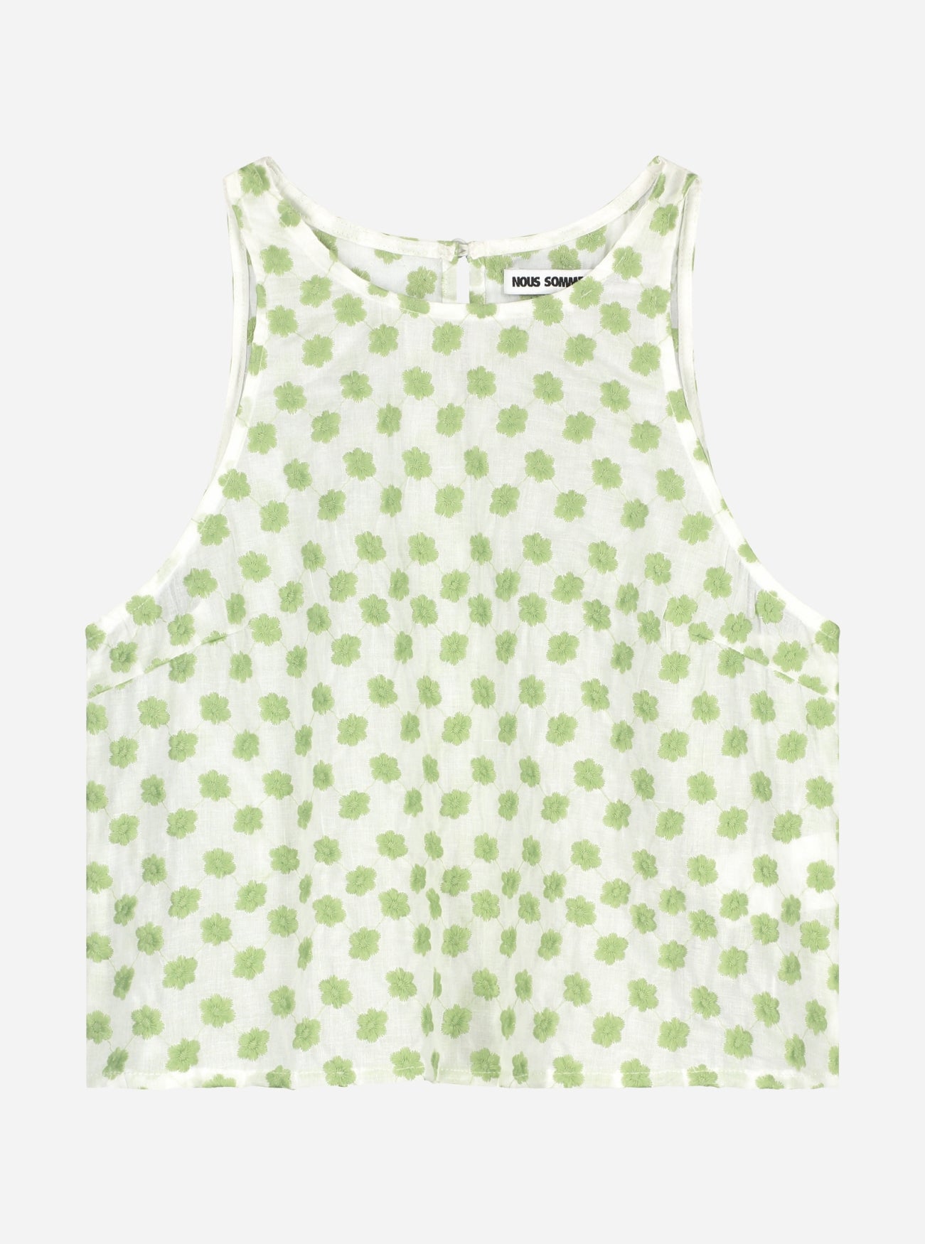 NOUS SOMMES LABELS | LANA SL TOP - LIGHT GREEN