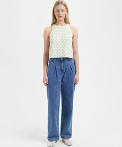 NOUS SOMMES LABELS | LANA SL TOP - LIGHT GREEN