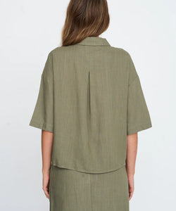 WIDE BLOUSE - GREEN