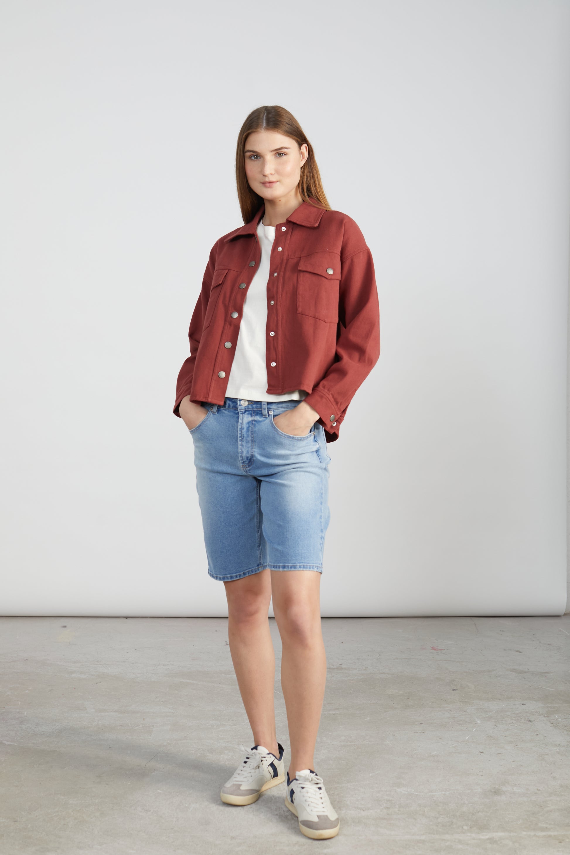 JACKY JACKET - RUST