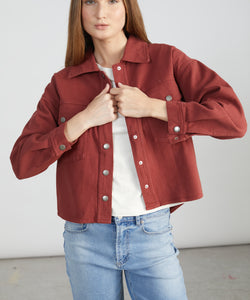 JACKY JACKET - RUST