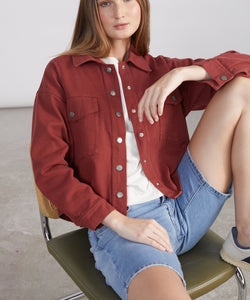 JACKY JACKET - RUST