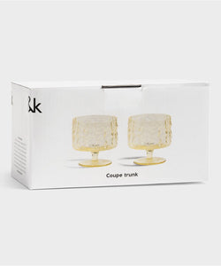 &k | COUPE TRUNK - YELLOW (SET OF 2)