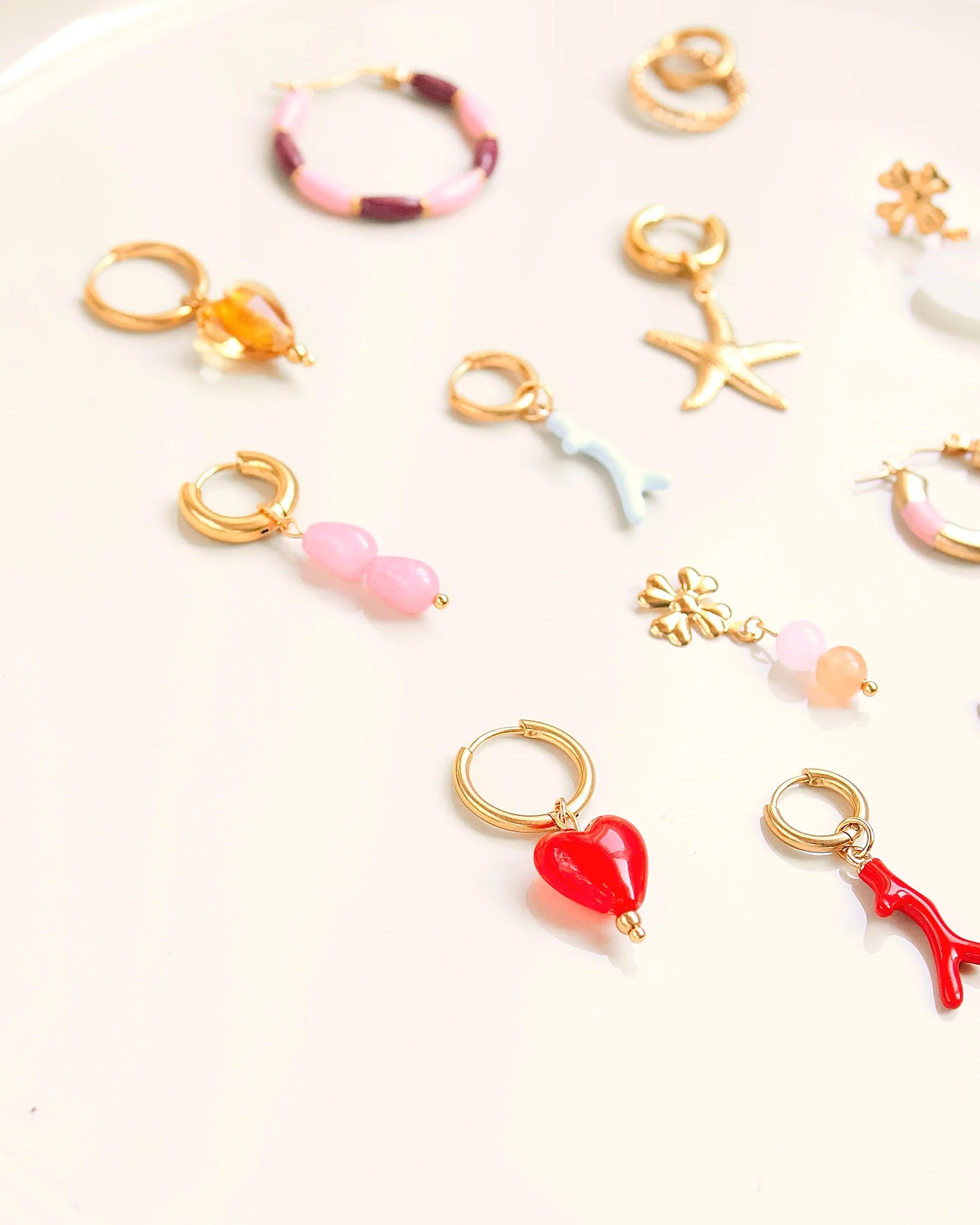 MABLE | EARRING - CORAL BLUE