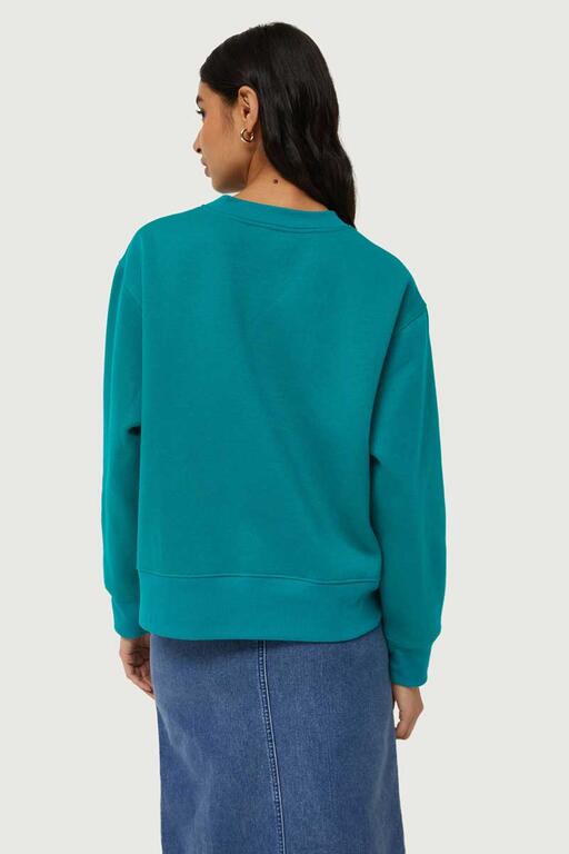 COMPAÑÍA FANTASTICA | HEART SWEATSHIRT - AQUA