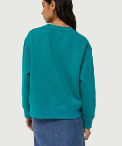 COMPAÑÍA FANTASTICA | HEART SWEATSHIRT - AQUA