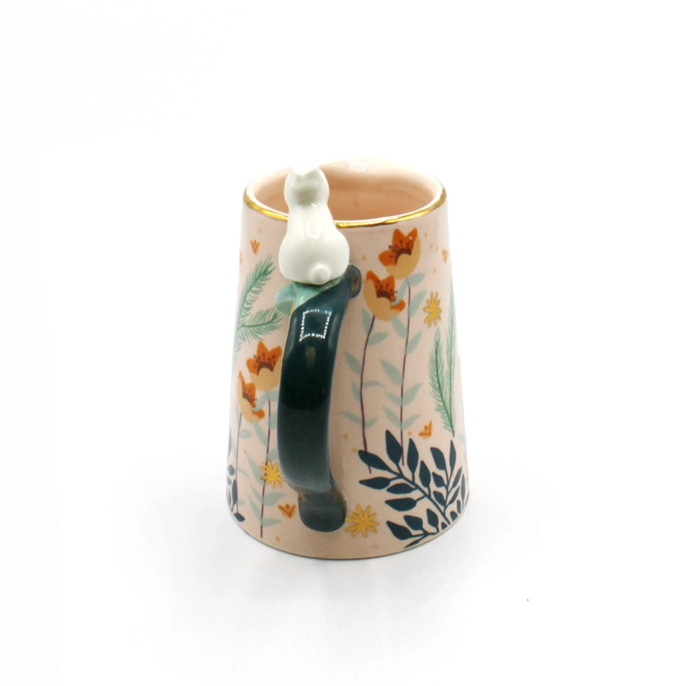 SECRET GARDEN RABBIT JUG - WHITE