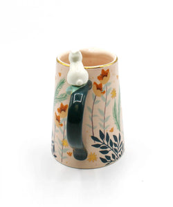 SECRET GARDEN RABBIT JUG - WHITE