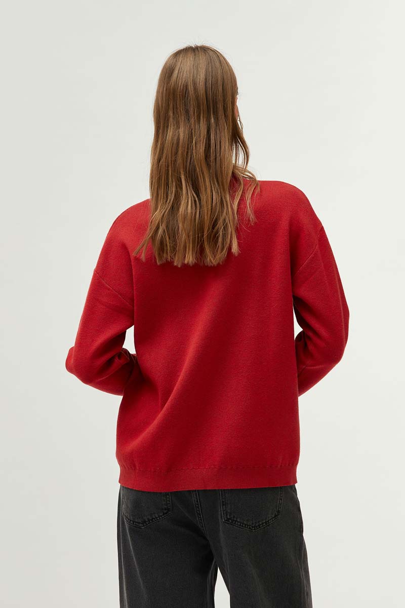 COMPAÑÍA FANTASTICA | MUSHROOM PULLOVER - RED