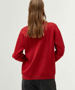 COMPAÑÍA FANTASTICA | MUSHROOM PULLOVER - RED