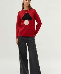 COMPAÑÍA FANTASTICA | MUSHROOM PULLOVER - RED