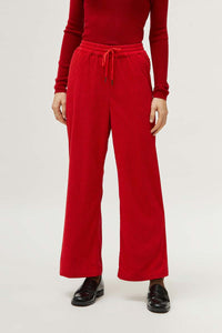 COMPAÑÍA FANTASTICA | ELASTIC WAIST CORDUROY PANTS - RED