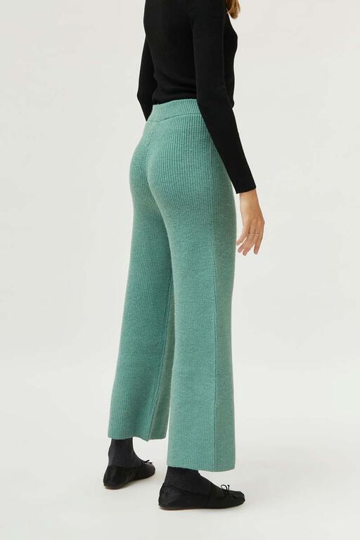 COMPAÑÍA FANTASTICA | KNITTED TROUSERS - GREEN