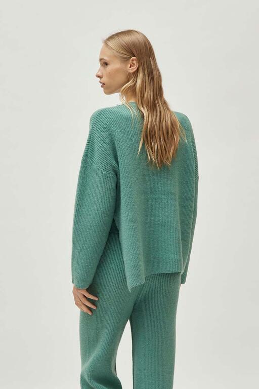 COMPAÑÍA FANTASTICA | KNITTED JUMPER - GREEN