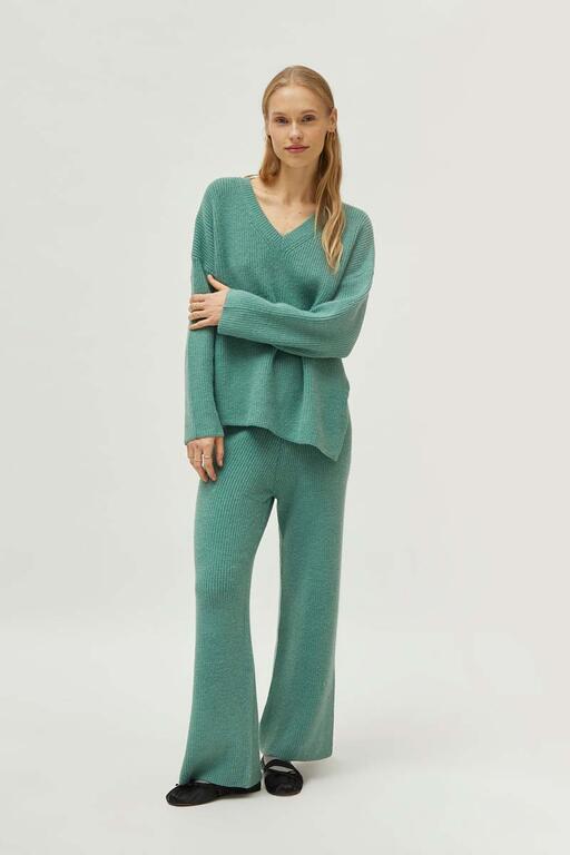 COMPAÑÍA FANTASTICA | KNITTED JUMPER - GREEN