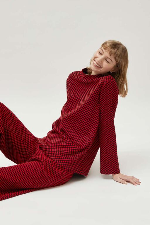 COMPAÑÍA FANTASTICA | STRETCH PULLOVER - POLKA DOT