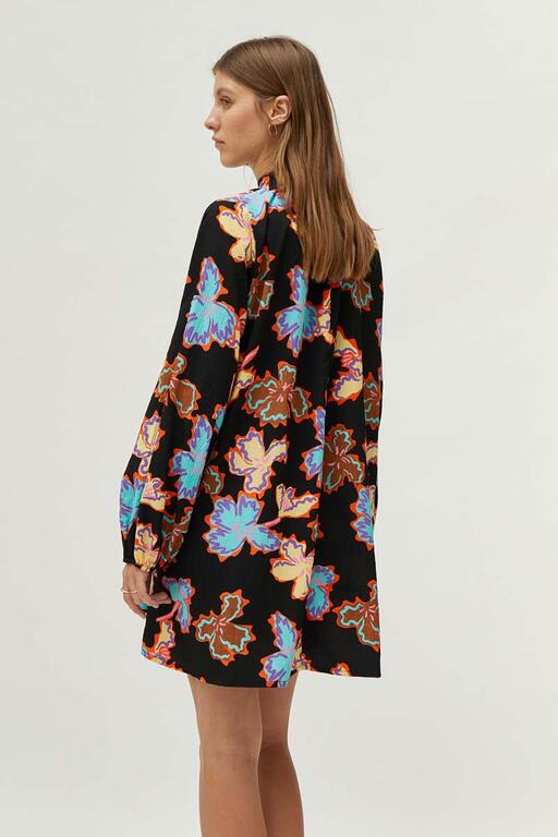 COMPAÑÍA FANTASTICA | WILD FLOWER DRESS - BLACK