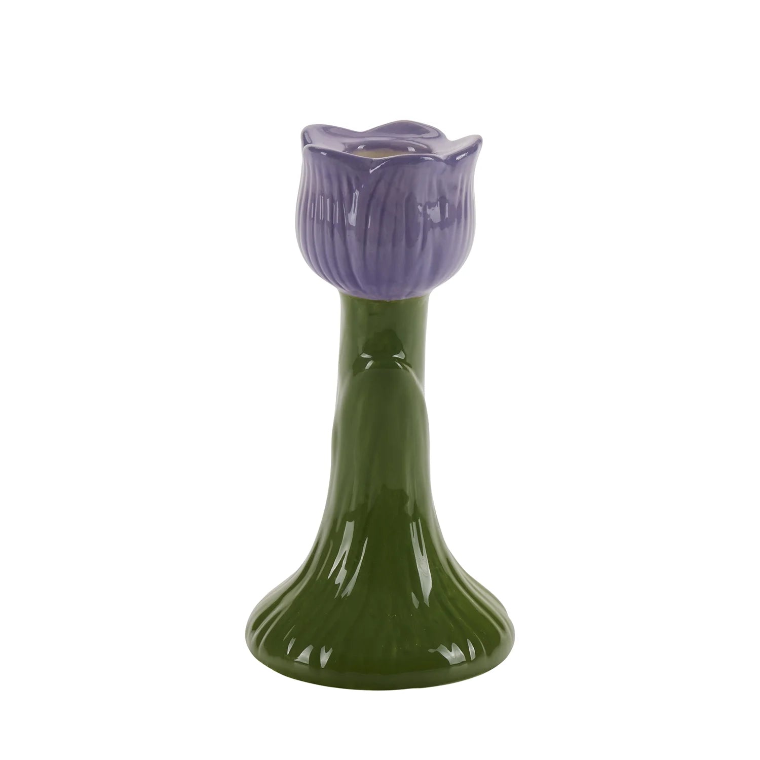 BAHNE & CO | FLOWER CANDLE HOLDER - LILAC