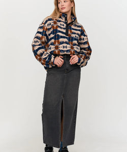 FLEECE PULLY - BEIGE